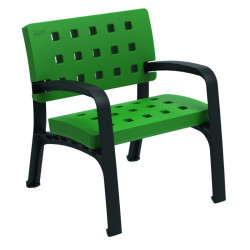 2 bancs urbains Modo + 1 fauteuil assorti