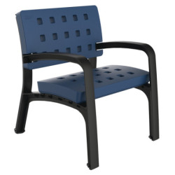 2 bancs urbains Modo + 1 fauteuil assorti