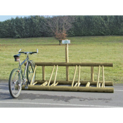 support vélo bois Nina