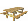 table pique-nique bois Cerise