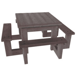 table extérieure carrée Pomari