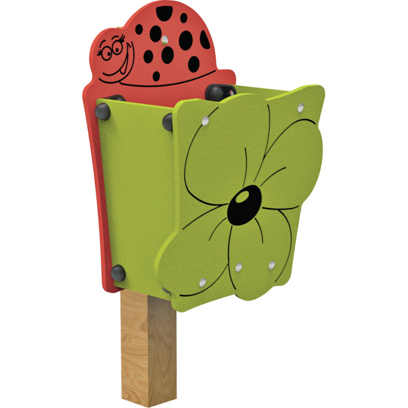 corbeille de propreté Coccinelle