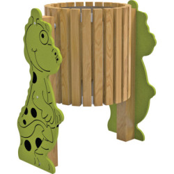 corbeille bois enfant Dragon