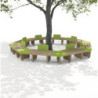 banc tour d'arbre Modulam