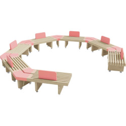 pack banc enfant Modulam n°17