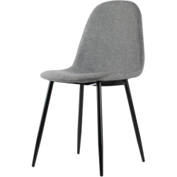 lot de 2 chaises tissu Must
