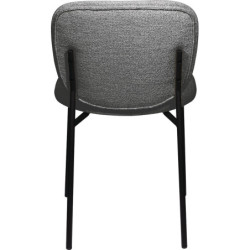 lot de 2 chaises collectivité tissu Twist