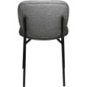 lot de 2 chaises collectivité tissu Twist