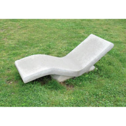 chaise longue béton Révolution