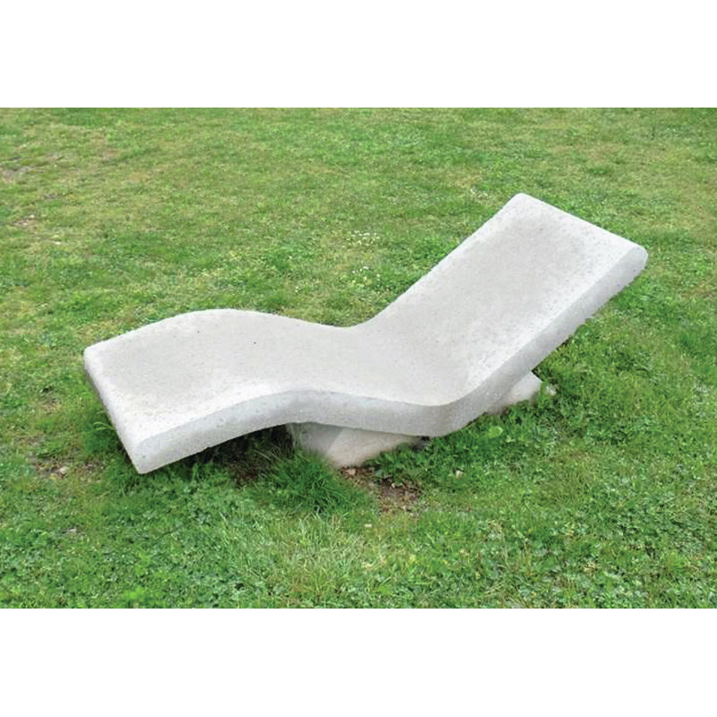 chaise longue béton Révolution
