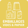 stickers pour corbeille de tri Cybel