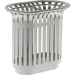 corbeille de ville inox...