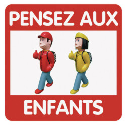 panneau enfants Arthur et Zoé