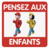 panneau enfants Arthur et Zoé