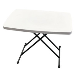 Offre 5 tables polyéthylène réglable Up & down