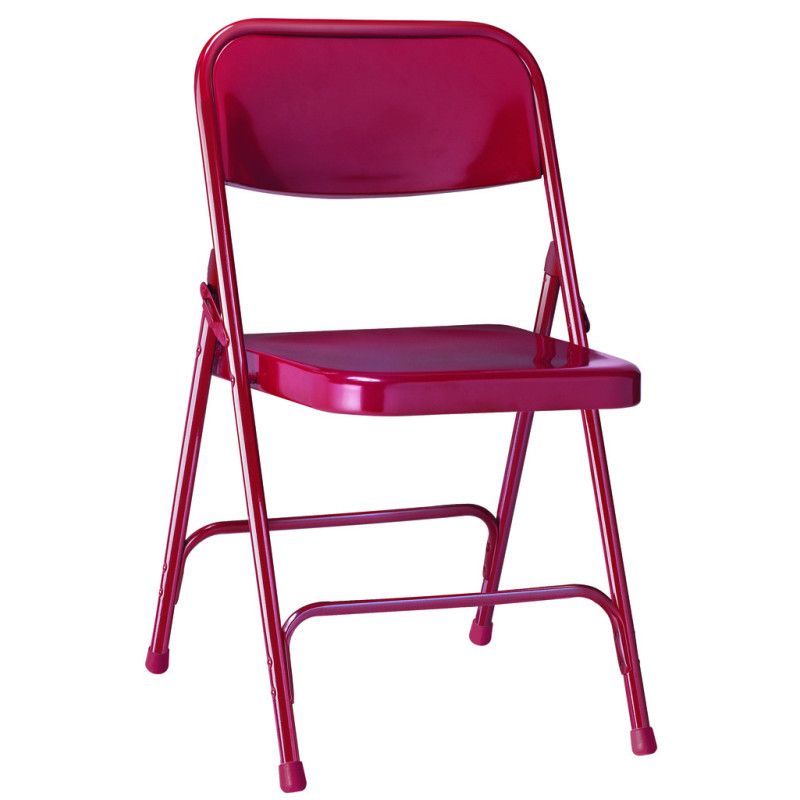 chaise pliante acier