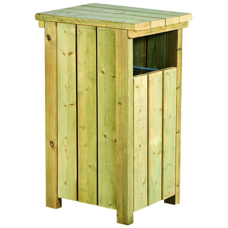 corbeille urbaine bois Alicante