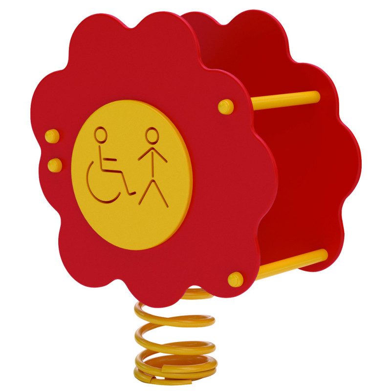 jeu ressort aire de jeux PMR