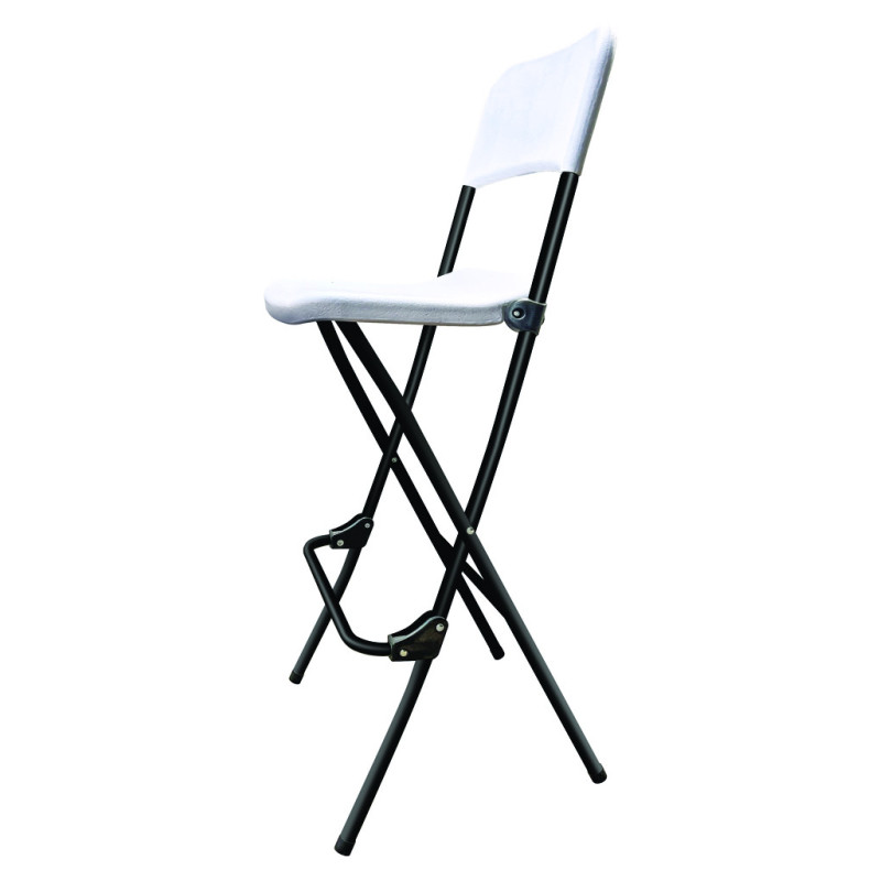 tabouret polypro pliant
