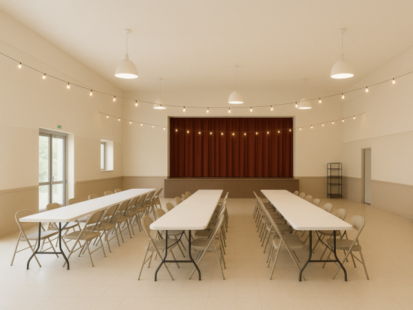 Comment optimiser l'aménagement de votre salle des fêtes communale ?